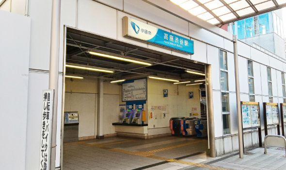 駅から近く、駐車場も完備イメージ